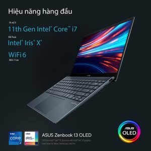 Thiết kế Laptop Asus ZenBook 13 OLED